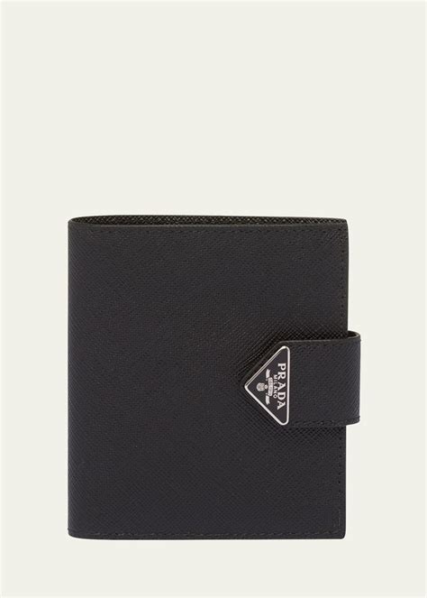 mens black prada wallet|Prada men wallet price.